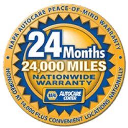 NAPA Peace of Mind Warranty